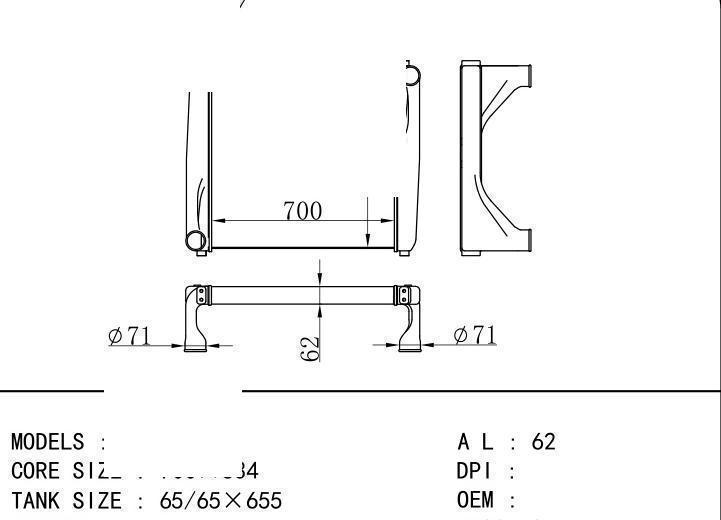  car Intercooler for NISSAN NISSAN