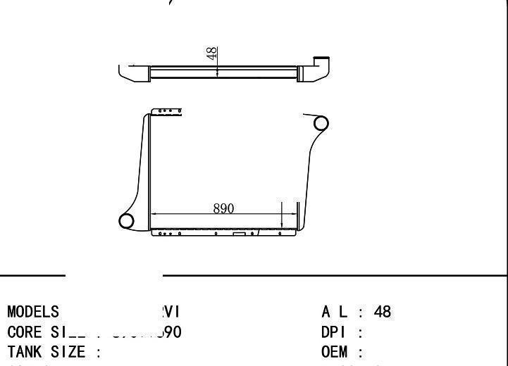  car Intercooler for RENAULT RENAULT RVI